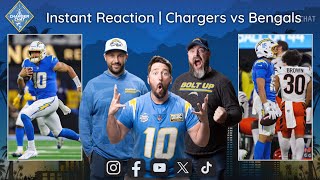 Week 11 Instant Reaction  Chargers vs Bengals [upl. by Danya]