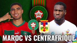 🇲🇦MAROC vs CENTRAFRIQUE à Oujda sans Brahim Diaz le Maroc peut briller [upl. by Assilim873]