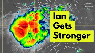 Tropical Storm Ian Gets Stronger [upl. by Etteniuqna67]