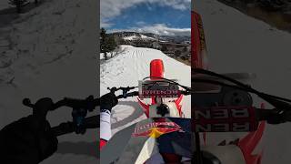 Ripping Snow at Flying Iron Horse Ranch [upl. by Essenaj938]