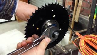 Freewheel removal from pedal crank arm [upl. by Schaper]