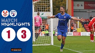 HIGHLIGHTS  Kidderminster Harriers 13 Spireites [upl. by Jay]