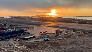 Live Nuuk Airport 08102024 [upl. by Alyakam]