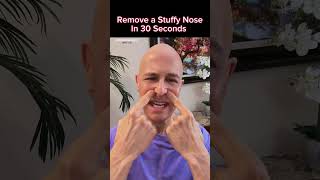 Remove a Stuffy Nose in 30 Seconds Dr Mandell [upl. by Akinej]