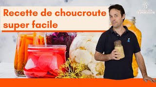 Recette de choucroute super facile [upl. by Marelda]