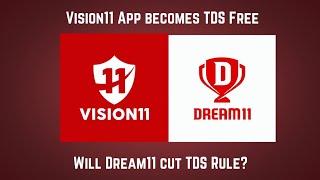 Vision 11 is now TDS Free  Fantasy Cricket Apps  Dream 11 [upl. by Halak]