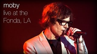 Moby  The Lonely Night Live at The Fonda LA [upl. by Isleana]