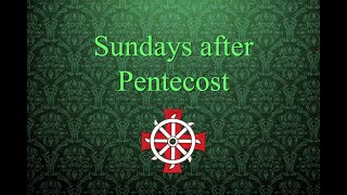 September 22 2024  Holy Eucharist  Eighteenth Sunday after Pentecost [upl. by Nannahs]