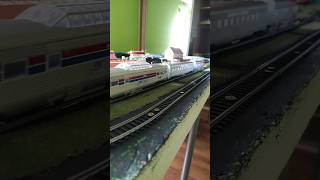 Bachmann modeltrain EMD F 7 Santa Fe [upl. by Nims]