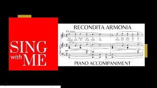 Recondita armonia  Accompaniment  Cavaradossi  Puccini [upl. by Denie391]