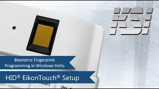 Setup for HID EikonTouch Fingerprint Sensor Method II [upl. by Bryner913]