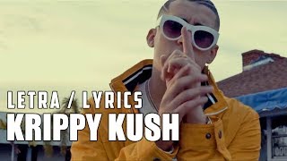 Krippy Kush Video Lyric Farruko ft Bad Bunny Video con Letra [upl. by Gatias]