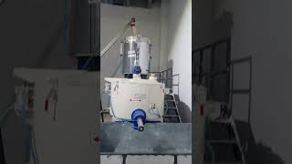 Turbo mixer for PVC door 500kg and cooling 1000kg [upl. by Mayor410]