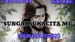 SUNGAI SUKACITAMU Karaoke Nada Pria GDo [upl. by Nnayllas931]