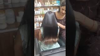 hair smoothening  keratin treatment sbscirbe trendingshorts hairtreatment viralvideo [upl. by Pier]