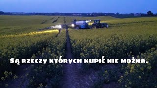 Oprysk rzepaku  zabieg na opadanie płatkaJohn Deere amp Agrio Kula [upl. by Pine]