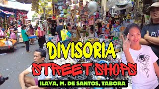 4K DIVISORIA STREET SHOPS  MURANG PANINDA SA ILAYA M DE SANTOS AT TABORA STREET [upl. by Goodrow960]