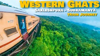 Sakleshpura to Subramanya Train Journey GREEN ROUTE  Karnataka Tourism [upl. by Edualcnaej]