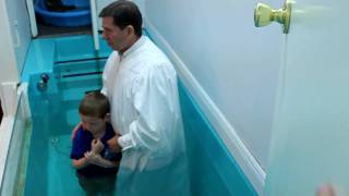 Christian getting baptized at WaterStone Church [upl. by Locin]