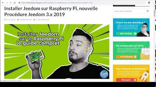 Installer Jeedom sur Raspberry Pi [upl. by Onaivatco]