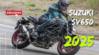 quot2025 Suzuki SV650 Review Best MidRange Bike of the Yearquot [upl. by Maloney]