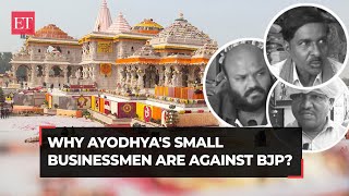 Here is why Ayodhyas Small businessmen are angry with BJP [upl. by Vada]