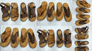 sandal laki laki terbaru 2020 2021 model sandal pria kulit lagi fashion [upl. by Aneala750]