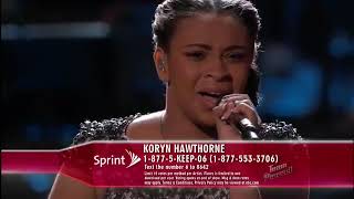 The Voice 2015  Playoff  Koryn Hawthorne  How Great Thou Art [upl. by Ewer702]