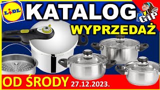 LIDL  Gazetka Promocyjna od Środy 27122023  Sylwestrowa Wyprzedaż [upl. by Ayila]