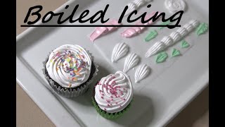 How to make BOILED ICING [upl. by Ruttger70]