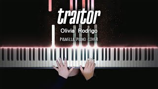 Olivia Rodrigo  traitor  Piano Cover by Pianella Piano [upl. by Wallack]