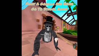 Fight A Gorilla And Never Go To School Again gaming gorillatag gtag oculus vr iheartgt [upl. by Denna974]