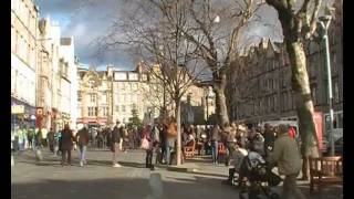 Edinburgh  Old Town to Lothian Road [upl. by Leizahaj]