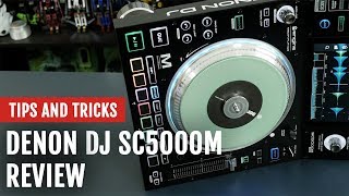 Review Denon DJ SC5000M Media Player  Tips and Tricks [upl. by Scever]