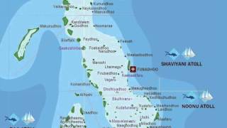 maldive islands map [upl. by Itraa]