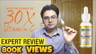 Garnier Vitamin C Serum Review  How To Use 30x Vitamin C Booster Serum [upl. by Lunette737]