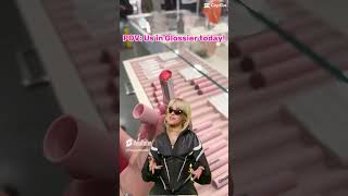 Fr though 💗💗🛍️ glossier shopping makeup preppy funny [upl. by Nuahsad]