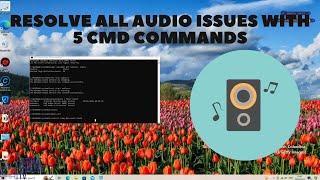 Troubleshoot Audio problems with 5 Command Line Solutions [upl. by Pier794]