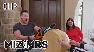 Miz Cuts The Cheese  Miz amp Mrs  USA Network [upl. by Segroeg381]