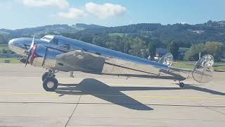 Lockheed Electra Junior Fliegermuseum Altenrhein [upl. by Hawk]