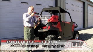 ATV Television  High Lifter 2quot Polaris RZR 570 Lift More Thoughts [upl. by Leahcimrej]