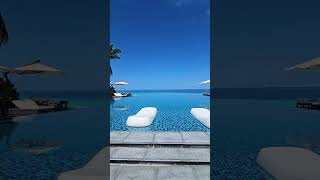 This is an INCREDIBLE swimming pool in Maldives maldives shorts fushifaru [upl. by Sakovich]