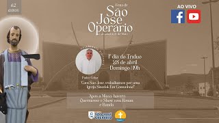 1º Dia do Tríduo de São José Operário  2024 [upl. by Ardnoyek]