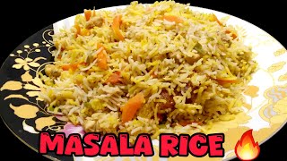 Masala Rice Recipe  Restaurant style Masala Rice RecipeMasala Rice banane ka tarika [upl. by Landmeier]