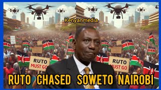 quotToka hapa Ruto na Uongoquot Ruto heckled amp chased like a thief in Soweto Nairobi today [upl. by Elroy]