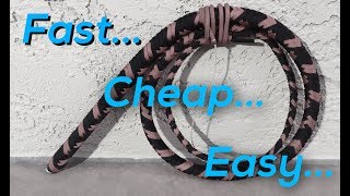 How To Make a Paracord Bullwhip FAST CHEAP EASY [upl. by Rysler790]