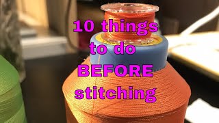 Kreative Kiwi Machine Embroidery10 things to do BEFORE you stitch🤓😀 [upl. by Dempsey347]