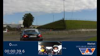 RN 1 Onboard video Mettet 997 GT3 RS 0111932 [upl. by Adnelg]