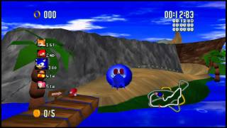 Sonic R Sonic Gems version on Dolphin R6091 [upl. by Kushner]