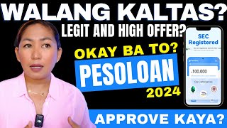 PesoLoan Quick Cash Loan OKAY pa rin ba this 2024 [upl. by Ondrea]